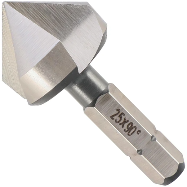 Зенковка-бита 90° 25 мм M12 (BF) H-Tools HSSE - фото